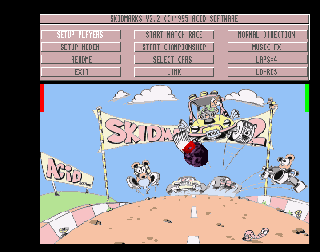Screenshot Thumbnail / Media File 1 for Super Skidmarks v2.2 (1995)(Guildhall Leisure)[!][GH 1 10 AUG 95]